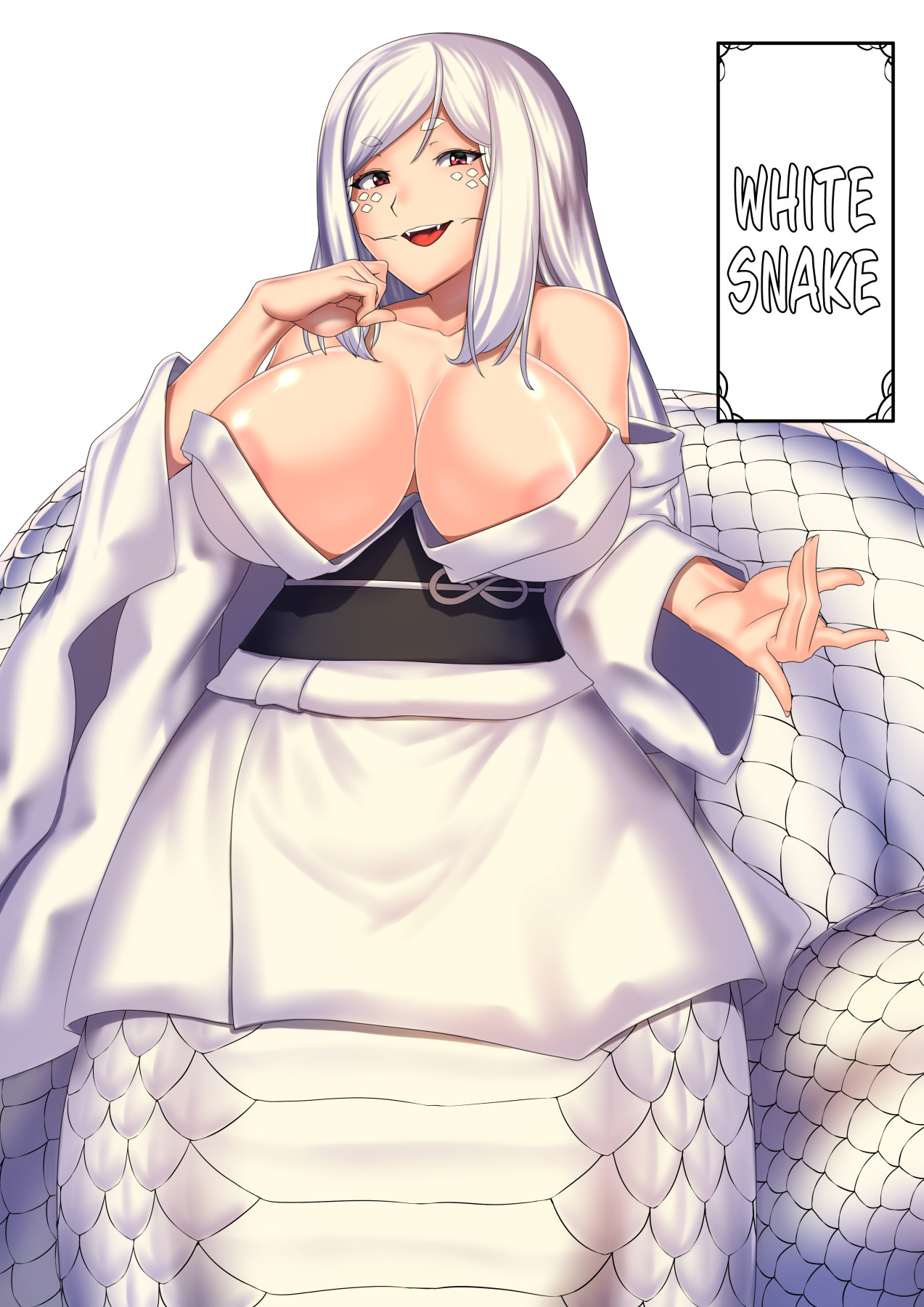 Hentai Manga Comic-White Snake-Read-1